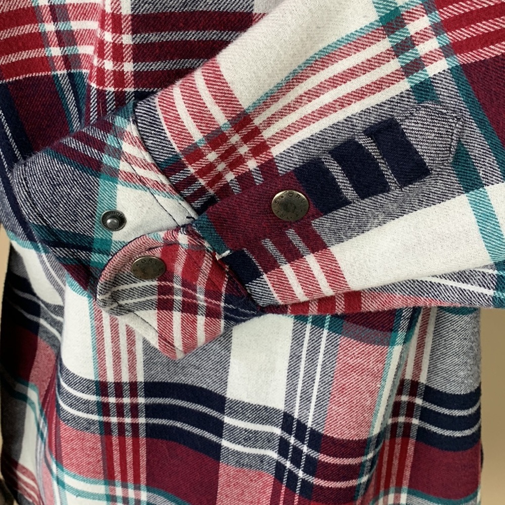 Orvis Women’s Plaid Flannel Size Medium - image 6